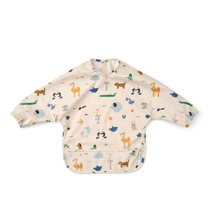 Merle bedrucktes Ärmellätzchen