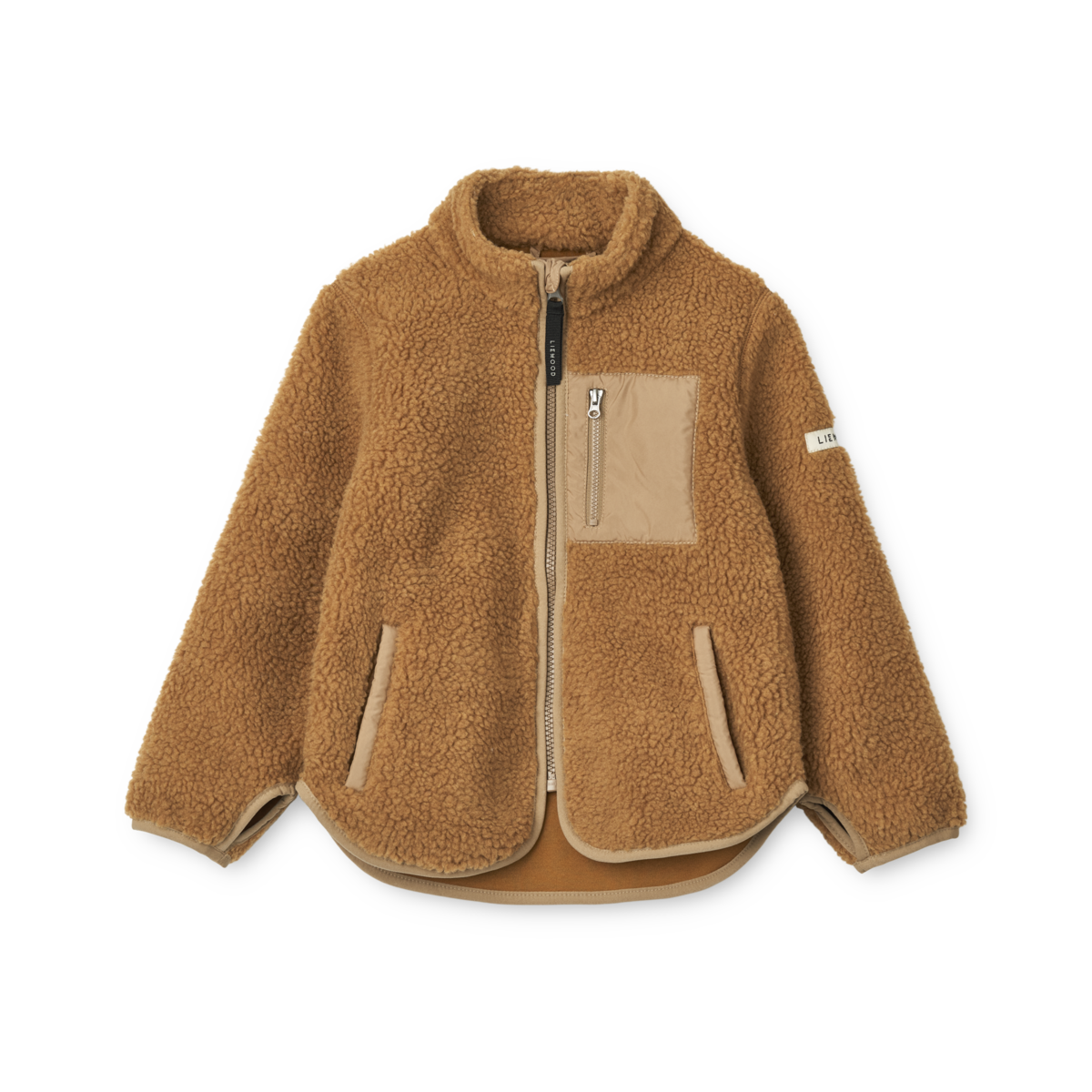 Nolan Fleecejacke Golden Caramel