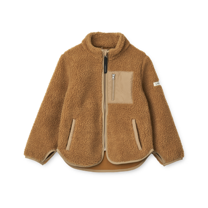 Nolan Fleecejacke Golden Caramel