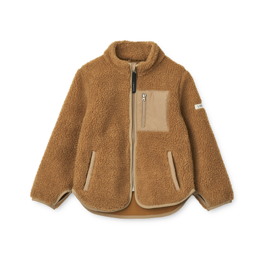 Nolan Fleecejacke Golden Caramel