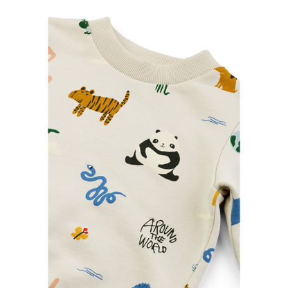 Thora Sweatshirt Around The World