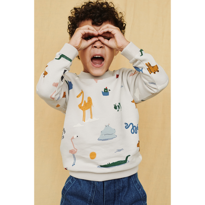 Thora Sweatshirt Around The World