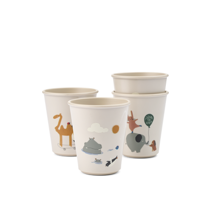 Lana Becher 4er Pack Around The World