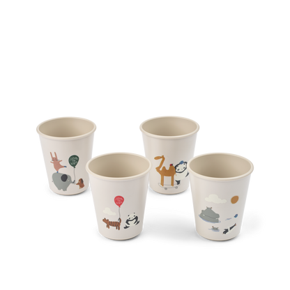 Lana Becher 4er Pack Around The World