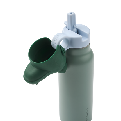 Falk Wasserflasche mit Krokodil Deckel 350ml