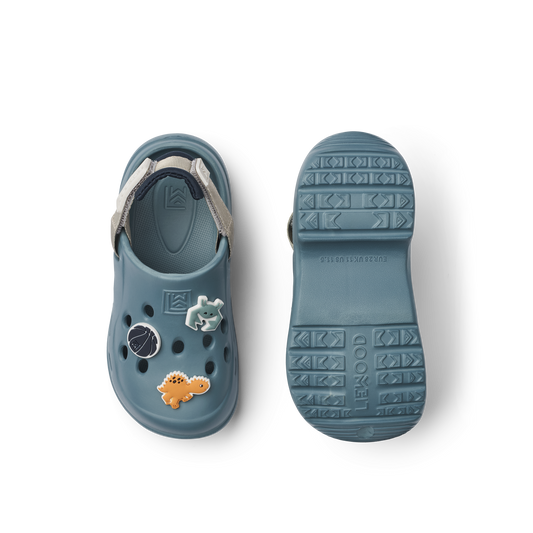 Milas Sandalen Walblau