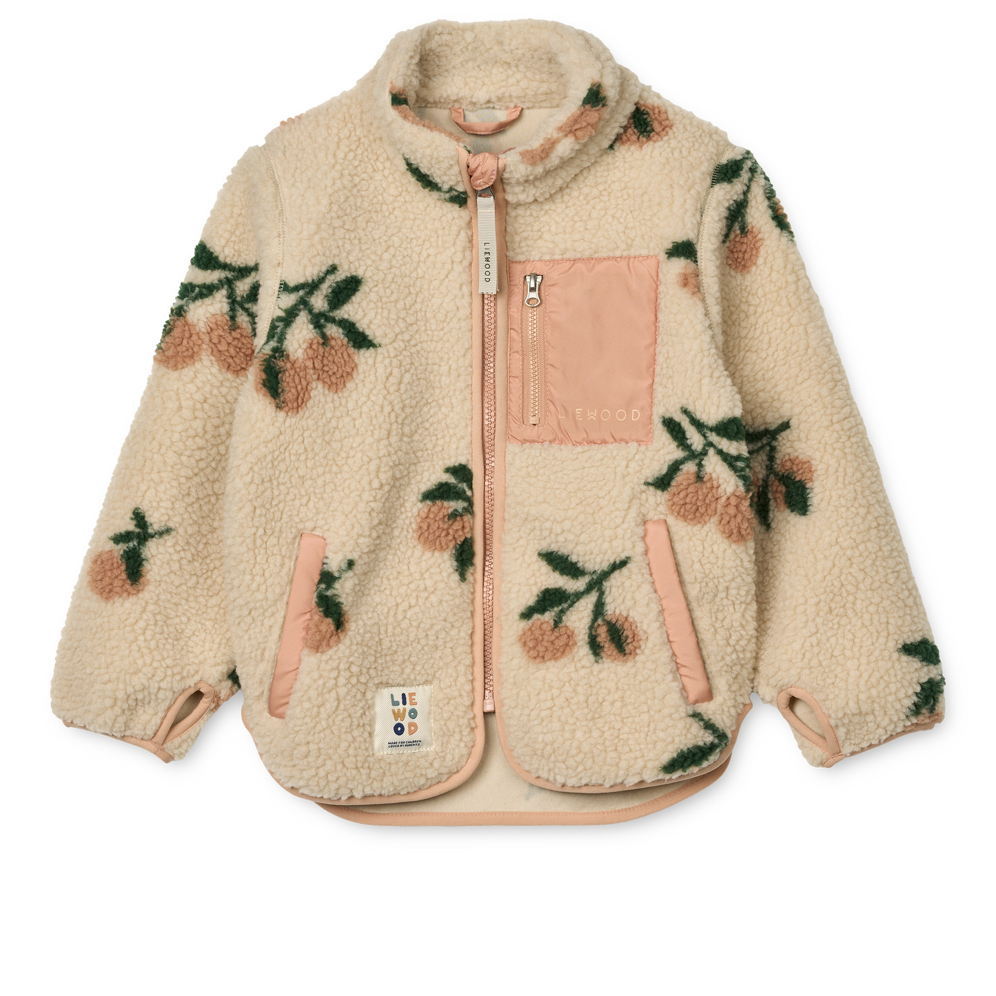 Nolan Pile Jacke Peach Seashell