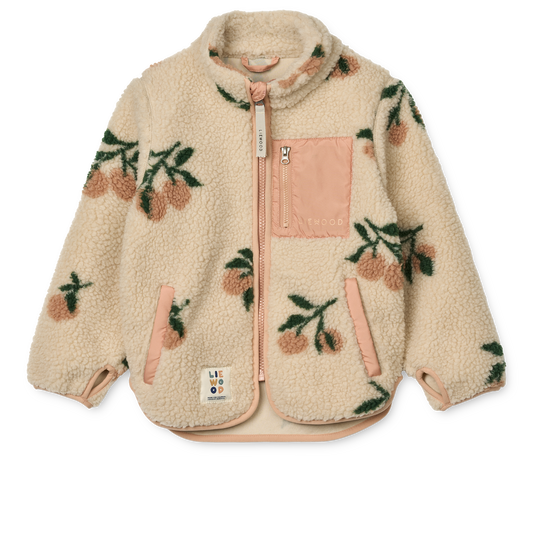 Nolan Pile Jacke Peach Seashell