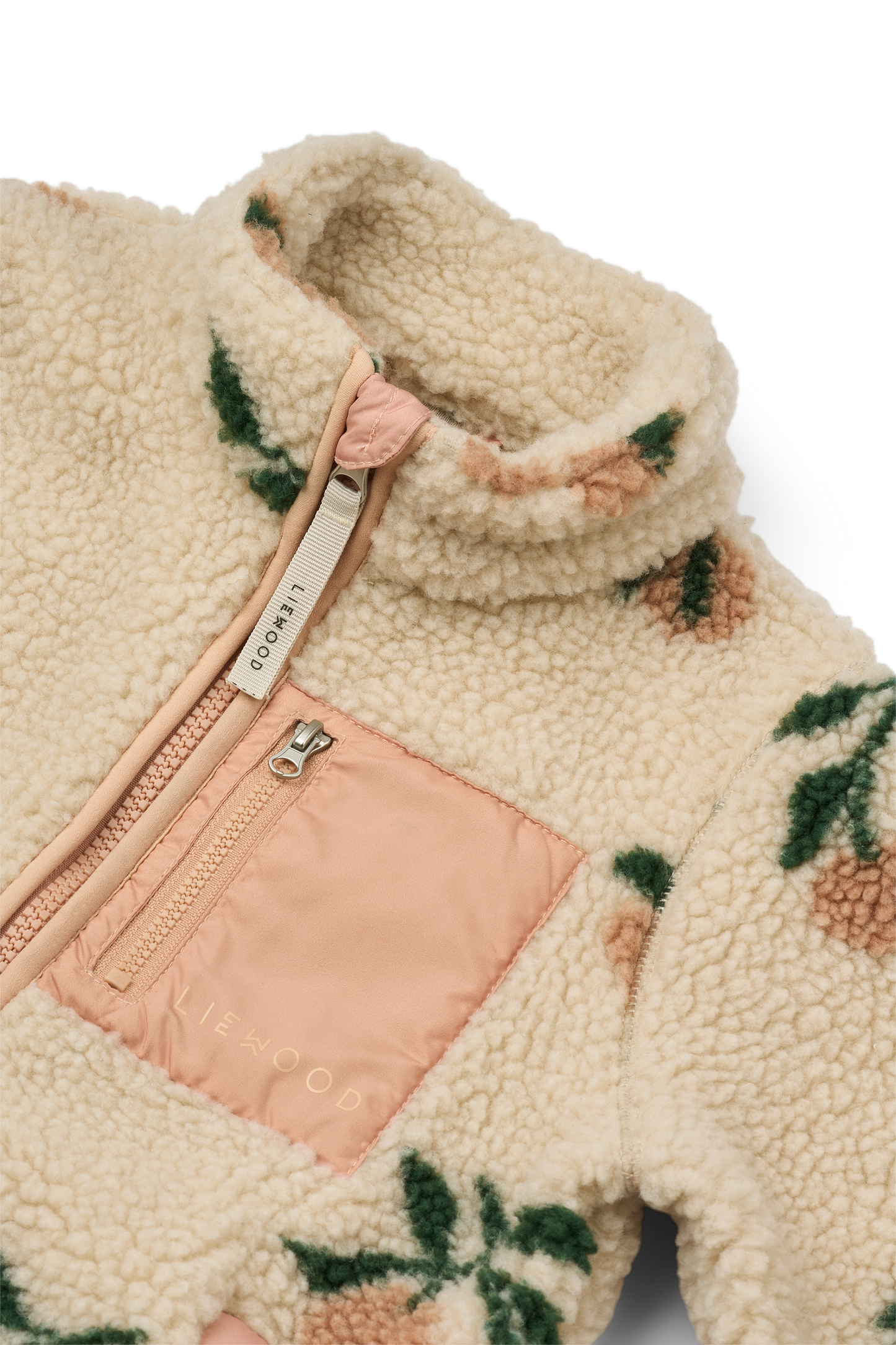 Nolan Pile Jacke Peach Seashell