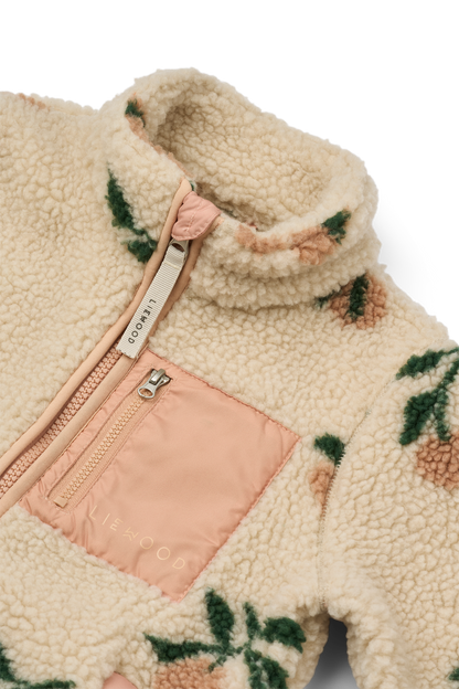 Nolan Pile Jacke Peach Seashell