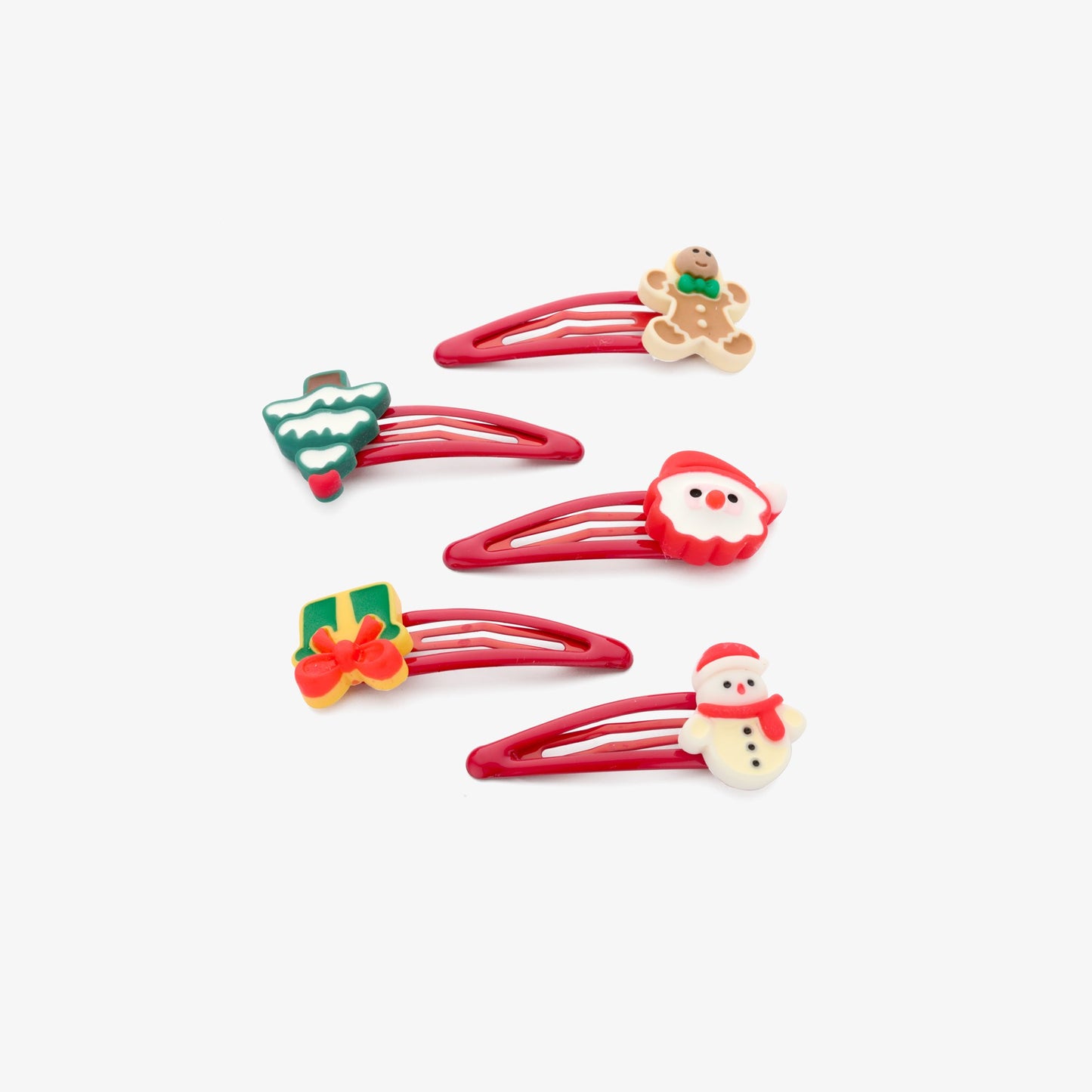 Haarspange Christmas 5er Pack