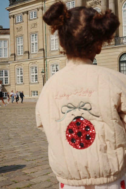 Juno Bomberjacke mit Pailetten