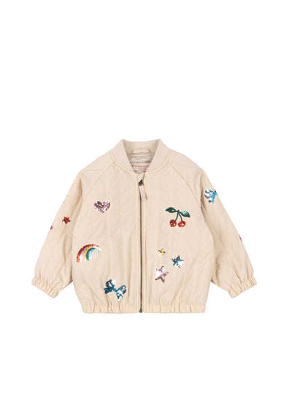 Juno Bomberjacke mit Pailetten